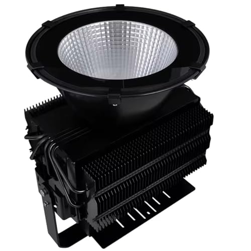 Faro da lavoro da 600 W Luce per gru a torre a LED Illuminazione da cantiere Faretto Abbagliamento per esterni Illuminazione remota Luci da arena IP66 Faro impermeabile per campi da calcio, campi da r