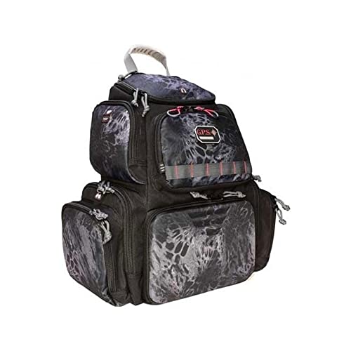 Image of G5 Outdoors G.P.S. Handgunner Range Backpack Foam Cradle For 4 Handguns, Durable Pistols, Ammo & Shooting Accessories Storage