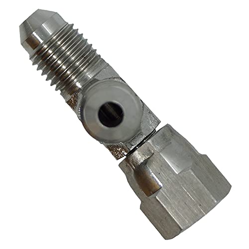 Image of RFS Swivel Nut Run Tee, JIC 37 Degree End Types, Stainless Steel, 3 /4 inch JIC(f) x 3 /4 inch JIC(m) End Size, 3 /4 inch Tube OD