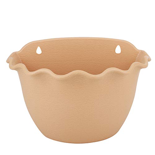 Haofy Fioriera da Parete da Appendere, Grande Vaso da Fiori in Plastica da Appendere Al Muro, Vaso da Fiori, Balcone, Cesto da Giardino, Decorazione