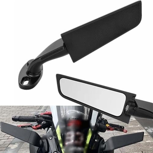 Espejo retrovisor giratorio de ala con rotación ajustable compatible con YZF R3 y R6 3