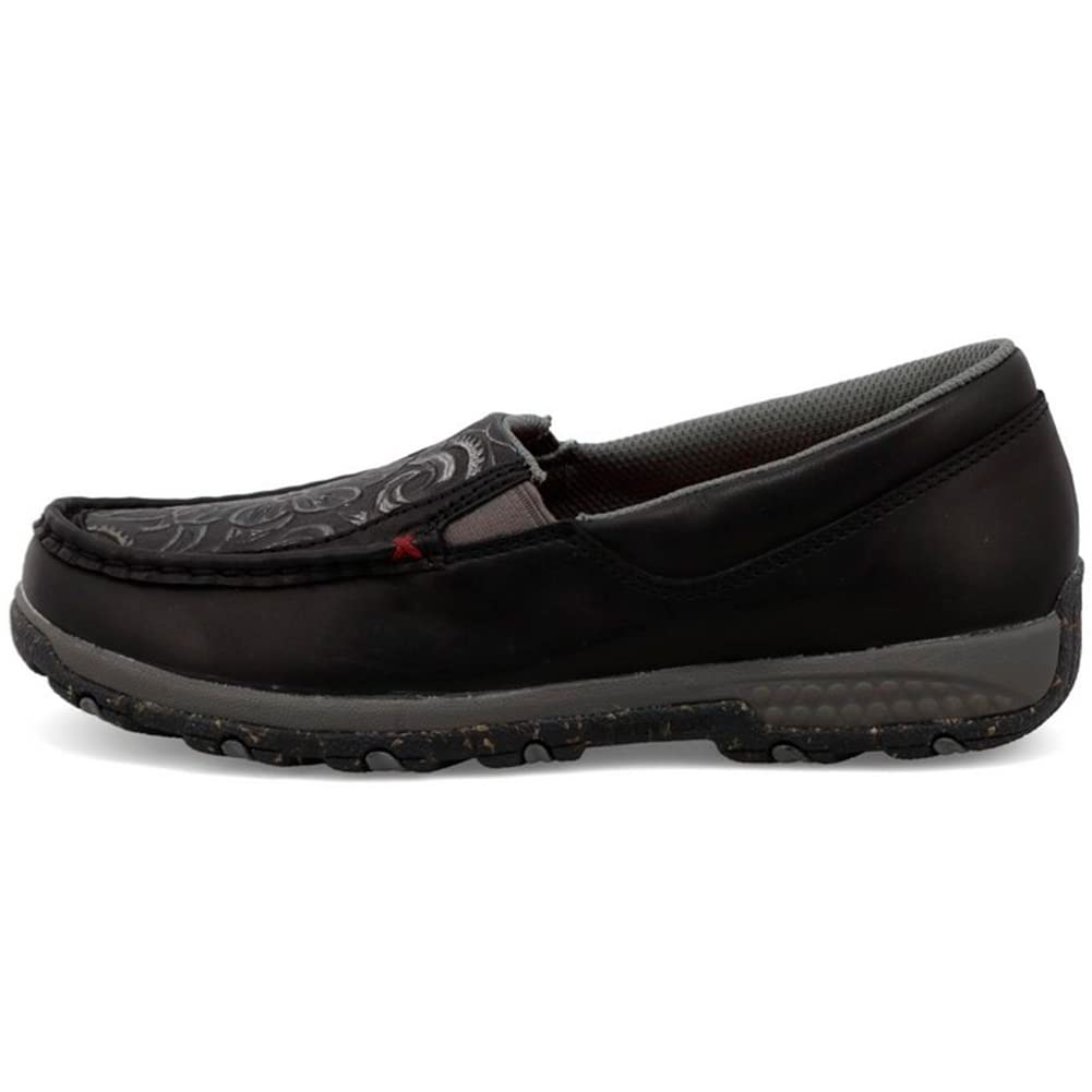 Twisted X Women's Driving Mocs, Slip-On Walking Shoes with CellStretch