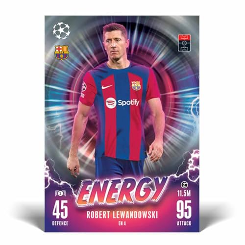 Image of Topps UEFA Champions League 23 /24 Season Match Attax Footballer Cards - 12 Count Collectible Card Game