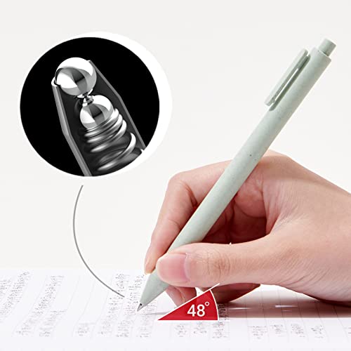 Kaco-Gel-Pens-4-Pieces-Cute-Colorful-Gel-Ink-Pens-with-Black-Ink-Retractable-Colored-Pen-Set-Office-Supplies-Stationery