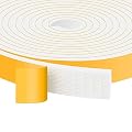 Trisiki High Density Foam Weather Stripping Door Seal Strip Insulation Tape Roll for Insulating Door Frame, Window, Air Conditioner Soundproof Self Adhesive Sealing Weatherstrip(1 in x 1/4 in x 33 Ft)
