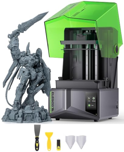ELEGOO Saturn 4 12K Resin 3D Printer with Tool Kit, 10-Inch LCD, AI