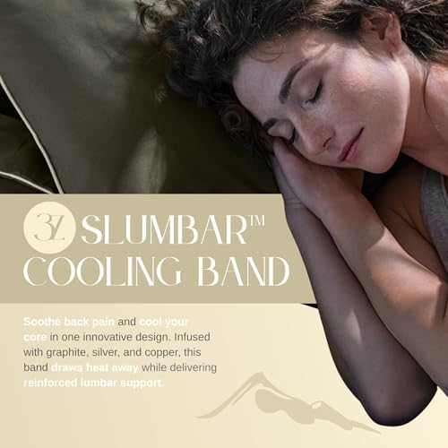 SlumberCool MAX 3Z Plush Euro Top Cooling Hybrid Mattress – 14" King Gel Memory Foam & Zoned Lumbar Support Coils, GlacierTex MAX Cooling Cover, Plush Pressure Relief Mattress for Side & Hot Sleepers