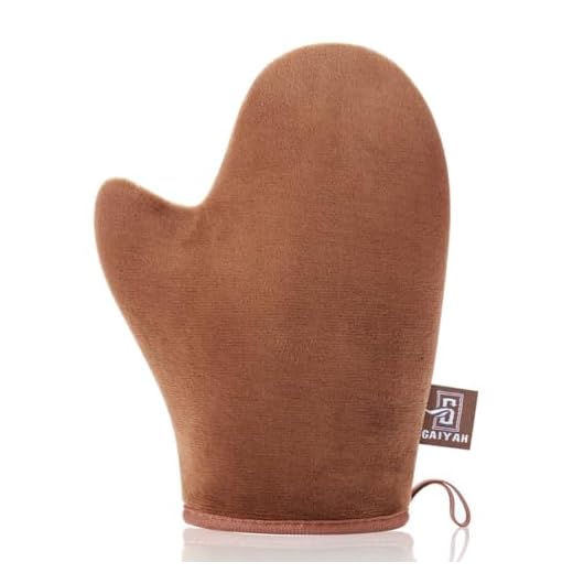 GAIYAH Self Tanning Mitt Applicator Self Tanner Mitt Applicator Tanning Mitts Self Tanner With Thumb Ultra Soft Tanning Glove For Self Tan Mitt Applicator