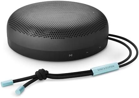 Bang & Olufsen Beosound A1 (2.ª Gen) Altavoz Bluetooth Inalámbrico Portátil Resistente al Agua y al Polvo con Sonido de 360 Grados, Alexa y Speakerphone, hasta 18 Horas de Batería - Oxygen