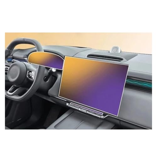 Navigation protection d'écran ZEEKR 7X 2025 verre trempé voiture x2