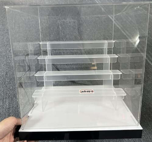 Color Changing LED Light for Acrylic Display Case, 5 Tier Exclusive Showcase