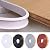 U-Shape Edge Banding, 16.4ft Self Adhesive Veneer Edging,TPE Flexible Furniture Edge Protector for Cabinet Repair Furniture Restoration (25MM, Brown)
