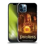 Head Case Designs Officially Licensed The Lord of The Rings The Two Towers Saruman Eye Posters Hard Back Case Compatible with Apple iPhone 12 / iPhone 12 Pro