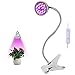 Produktbild LED VOLLSPEKTRUM Pflanzenlampe, Lovebay 9W 40 LED Pflanzenlicht, 380nm-780nm Lichtspektrum ähnlich dem Sonnenlicht,22Rot(630nm)+12-Blau(460nm)+2-Weiß(6500k)+2IR(760nm)+2UV(400nm),Überwinterungshilfe