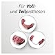 Blend-a-dent Plus Unschlagbare Bisskraft Haftcreme für Voll- und Teilprothesen, Made in Germany, Geschmacksneutral, 4x40g,Weiss