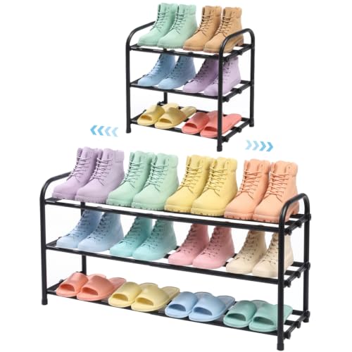 3-Tier Expandable Shoe Rack
