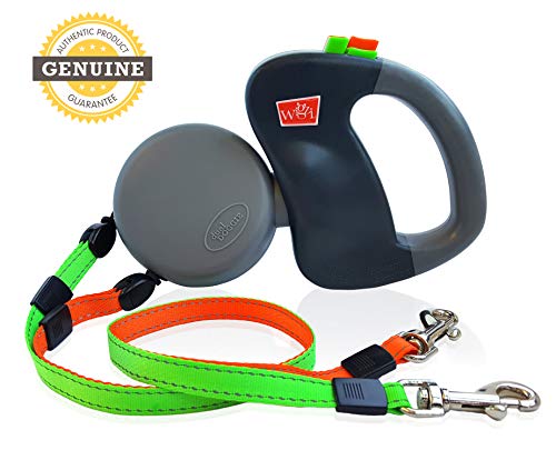 WIGZI (2) Two Dog Reflective Retractable Pet Leash – 360 Degree Zero Tangle Patent - Two Dogs Each up to 50 lbs and 10ft… - Image 8