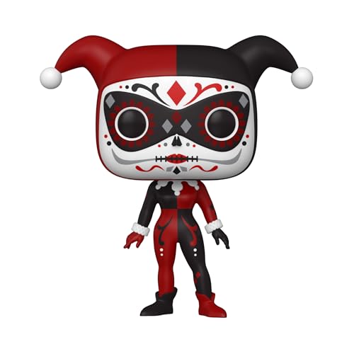 Funko Pop Heroes: Dia De Los DC - Harley Quinn - DC Comics - Collectable Vinyl Figure - Gift Idea - Official Merchandise - Toys for Kids & Adults - Superheroes Fans - Model Figure for Collectors