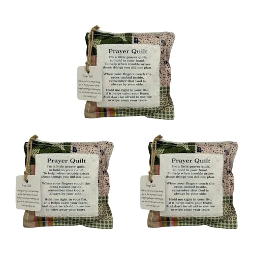 Inspirational Blessing Bag with Crosses Motifs Designed for Services Prayer Meetings and Daily Encouragement Creative Little Clo