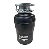 Equator 3/4HP ULTRA QUIET 65 dB 2 Stage Grinding Continous Feed Garbage Disposer