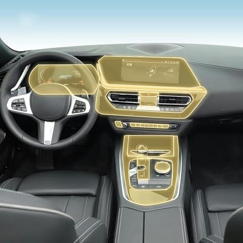 Film PPF intérieur BMW Z4 G29 protection voyage anti-rayure