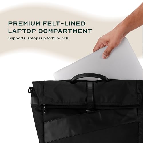 Image of Assembly Messenger Bag with Sleek Construction & Laptop Protection, Water-Resistant Laptop Bag for Office & Commuting