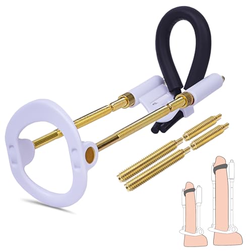 Penis Extender Stretcher Kit Penis Pump Sex Toys for Men Penis Enlarger Stretcher Exercise Wearable Adjustable Traction Penis Training Device Set Male Penis Extension Training Device Male Sex Toy