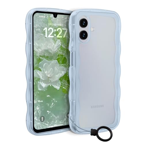 Luoiwei Galaxy A25 5G �P�[�X ���킢�� SC-53F �X�}�z�P�[�X ���˂��� ���� �l�C �S�ʕی� �M�����N�V�[ A25 5G �J�o�[ �ϏՌ� ����~�� ���^ �y�� TPU �g��t���[�� ���� �����h�~ ���C�����X�[�d�Ή��C���� �u