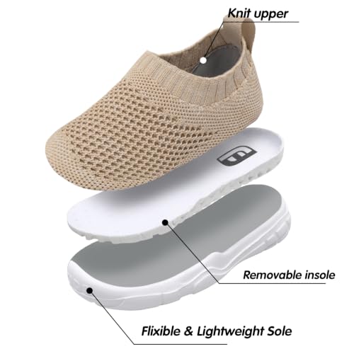 Image of JOINFREE Toddler Boys Girls Sneaker Slip On Shoes Kids Lightweight Breathable Walking Shoes