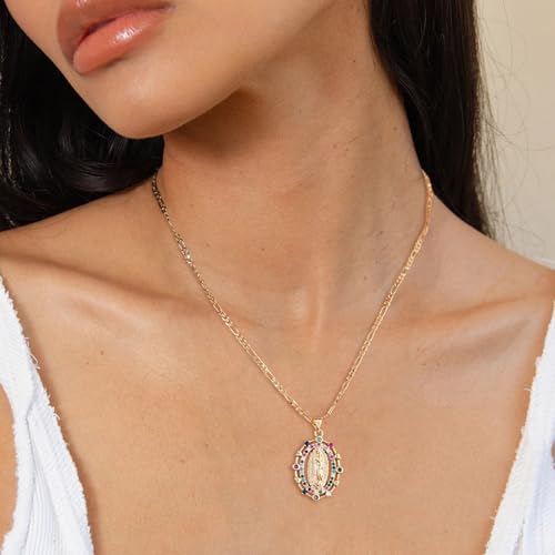 Necklace on model