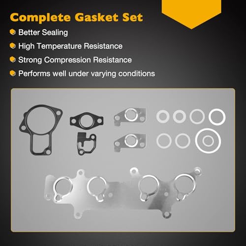 Image of HS26357PT Head Gasket Set for 2.7L Engine, Compatible with 2005-2020 Toyota Tacoma 2010 4Rrunner, Replace# HGS954 11115-75050