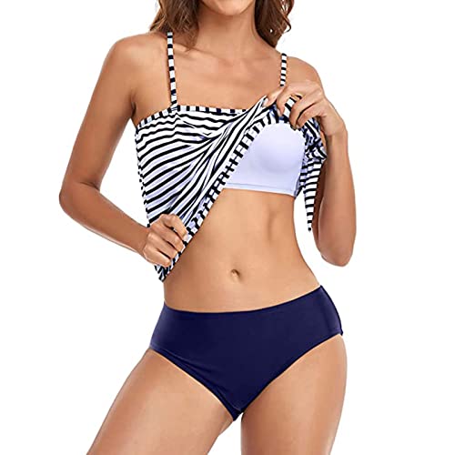 Maillot de bain deux pièces coupe ample dissimulant les formes