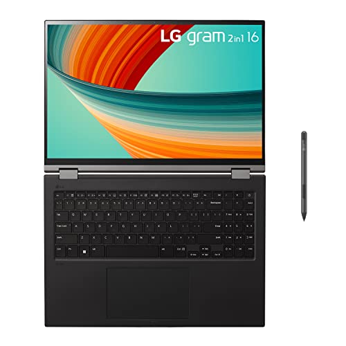 Lg Gram 16” 2-In-1 Lightweight Laptop, Intel 13Th Gen Core I7 Evo Platform, Windows 11 Home, 16Gb Ram, 2Tb Ssd, Gray #TOP4