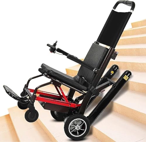 Silla de ruedas eléctrica portátil para personas mayores y discapacitadas, solución de movilidad para subir y bajar escaleras sin esfuerzo
