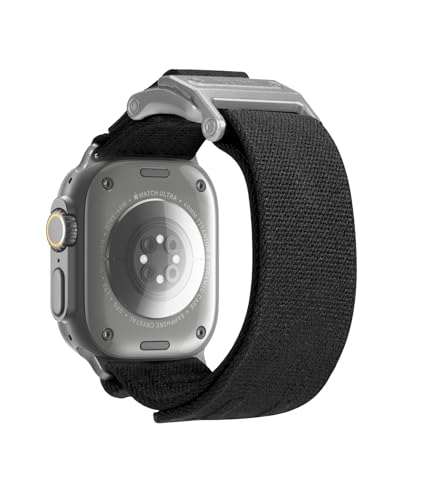 Image of Aulumu A11 Mag Buckle Slim Band Designed for Apple Watch Band | for Apple Watch Ultra2 /Apple Watch Ultra 49mm, Series 9 /8 /SE2 /7 /6 /SE /5 /4 /3 /2 /1 45mm /44mm /42mm | Stainless Steel Magnetic Clasp Band