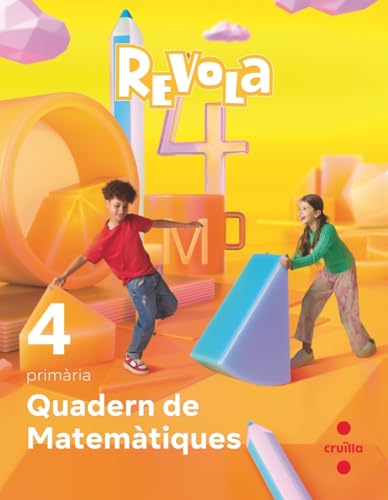 Portada de Matematiques 4º Educacion Primaria Quadern Ed 2023 Catalunya