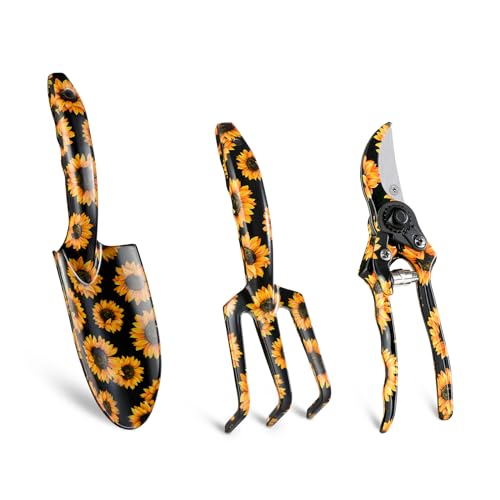 GARTOL Garden Tool Set - 3 Piece Thickly Cast Aluminum