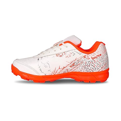 Image of Nivia Bounce Cricket Shoes | Mesh & TPU Upper | Cushioned EVA Insole | Durable PVC Outsole | Cricket Shoes for Men | Lightweight| Sports Shoes