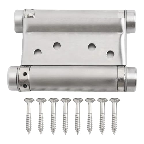 Charnière à double ressort bidirectionnel en acier inoxydable de 12 cm - 5