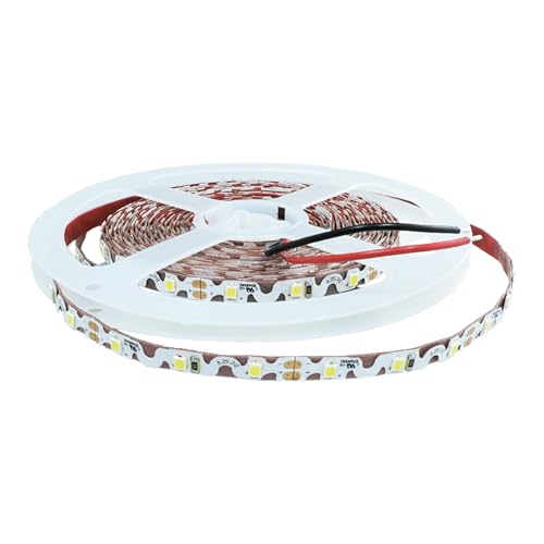 Image of LED Lighting 24V 16.4ft UL Listed Cool White 2835 SMD Zig-Zag LED Strip Lights Dimmable 660lm /m 6.2W /m 300 LEDs 60 LEDs /m IP33 Non-Waterproof. S Shape Angle Turning Capable (Cool White)