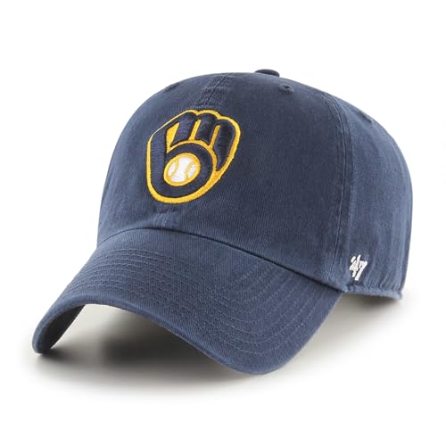 MILWAUKEE BREWERS 47 CLEAN UP OSF / NAVY / A