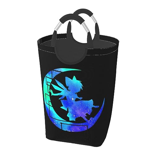東方 博麗霊夢 ランドリーバスケット ランドリーバッグ ランドリー収納 防水 取っ手付き 収納バスケット 折り畳み 大容量 衣類収納バッグ 省スペース 蓋なしかご