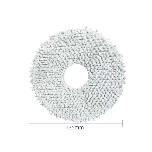 Robot Vacuum Cleaner Main Brush/Side Brush/HEPA Filter + Mop Cloth + Dust Bag,Compatible for Xiaomi M30 Pro C107 .Robot Vacuum Replacement Parts