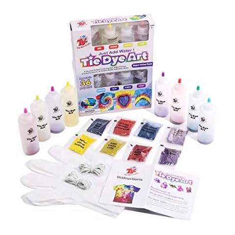 TBC The Best Crafts 8 Colour Tie Dye Kit Cover
