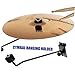 BESTonZON Cymbal Wall Stand Metal Arm Hanging Holder for Displaying Cymbals Sturdy for Home Studio and Drum Kit Use