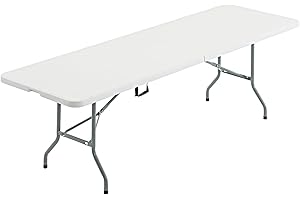 Nazhura Table de Salle à Manger 6 Pieds Pliable et 6 Chaises