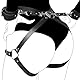 FANSEELM Sex Handschellen Oberschenkelriemen Bondage Fessel Handgelenk Oberschenkel Beinfesseln BDSM Harness für Erwachsene SM Spiele Paare Verstellbarer Gürtel PU Leder SM Kortex Set