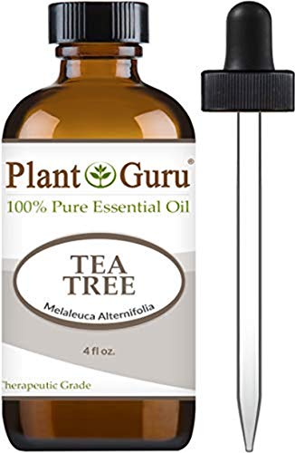 Tea Tree Essential Oil 30 ml. / 1 oz. 100% Pure Undiluted Therapeutic Grade Extract of Melaleuca Alternifolia for Skin, Body, Hair Growth, Scalp Dandruff, Acne and Aromatherapy Diffuser Humidifier