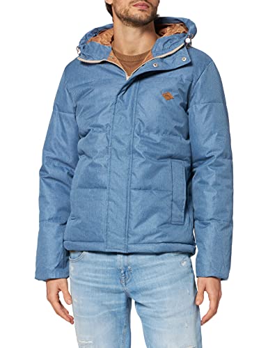 Jack & Jones JORNEWPORT Puffer Jacket Chaqueta, Blue Heaven/Detail:Melange, M para Hombre