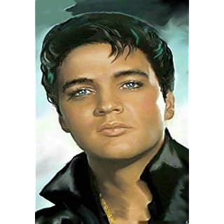 5D DIY Diamant Peinture Elvis Presley Broderie Diamant Rond Point De Croix Mosaïque Décor Cadeau,40 * 50CM - Les Beatles, Paul McCartney, John Lennon, RIngo Starr, George Harrison
